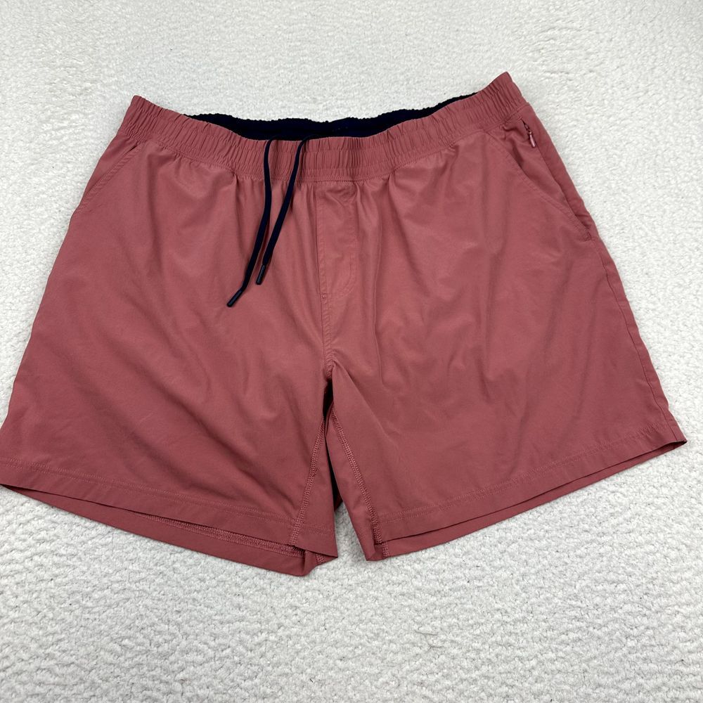 Rhone‎ Shorts Men's 2XL Training Drawstring Waist Pockets Stretch with Liner